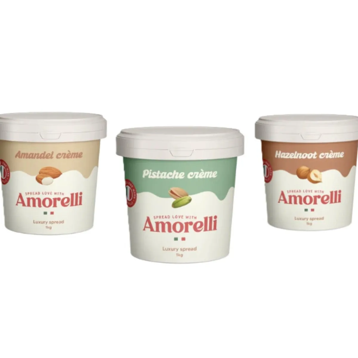 Outlet Amorelli Hazelnoot Spread 1kg