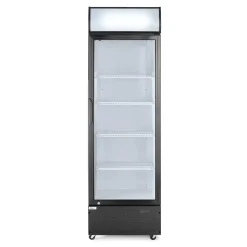 Hot Hendi Arktic Backbar koelkast met lichtbak enkele deur