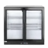 Outlet Hendi Arktic Backbar koelkast met schuifdeuren 900x520x(h)865mm