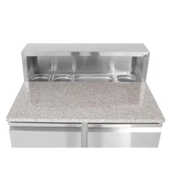 Best Hendi Arktic Pizzawerkbank met 2 deuren 300L