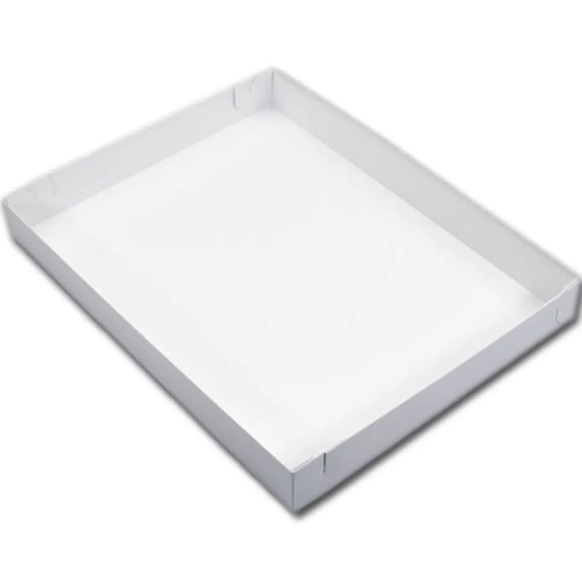 Sale Overig Bakvorm Plaatcake Wit 37x28,5x4,5cm