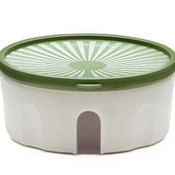 Online Biesse Bewaardoos Rond Luchtdicht Groen/Transparant 1L