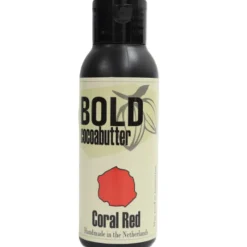 New Bold Cacaoboter Gekleurd Coral Red 80g