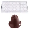 New Chocolate World Bonbonvorm Klokje (21x) 31x27mm