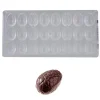 New Chocolate World Bonbonvorm Ei Kroko (24x) 35x23x12 mm