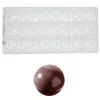 Best Chocolate World Bonbonvorm Bol (24x) Ø30 mm