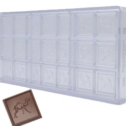 Clearance Chocolate World Bonbonvorm Karak Kameel (21x) 34x34x4,5mm**