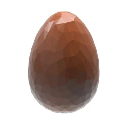 Hot Chocolate World Bonbonvorm Eitje Kristal (24x) 33x23x11mm