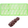 Sale Chocolate World Bonbonvorm GL Haas Caraque (16) 67x25x10mm**