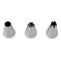 Online BrandNewCake Decoratie Spuitmondjes Set/3 (1M, 2D, 2A)
