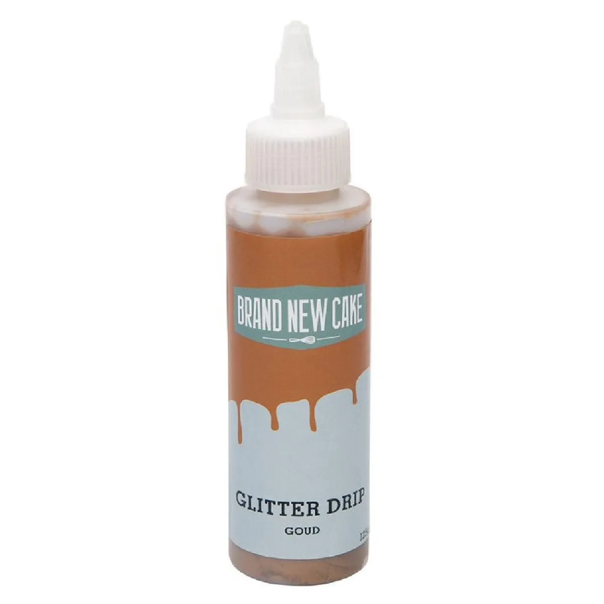 Sale BrandNewCake Glitter Drip Goud 125g