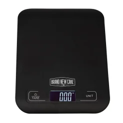 BrandNewCake Keukenweegschaal Zwart 5kg / 1gr