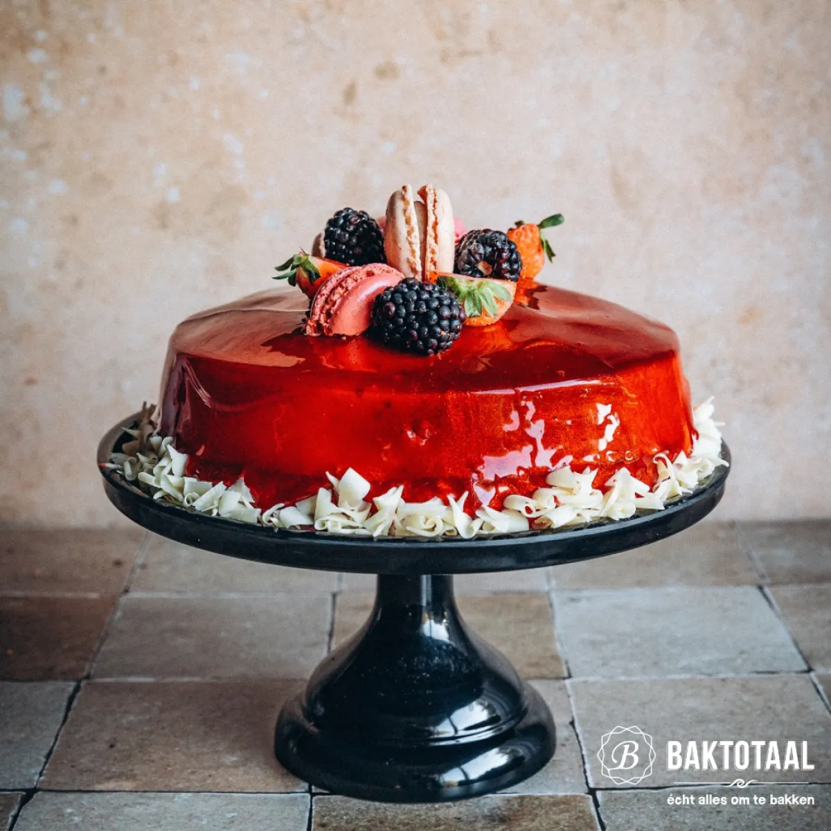 Hot BrandNewCake Mirror Glaze Rood 375g