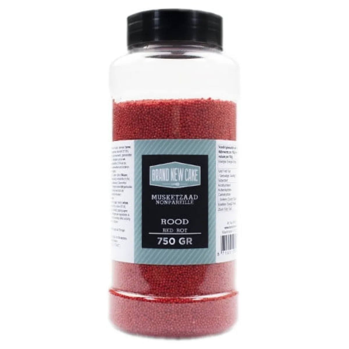 Best BrandNewCake Musketzaad Rood 750gr.