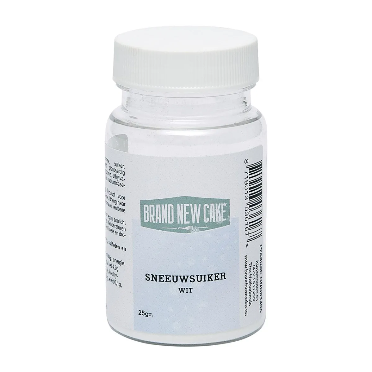Hot BrandNewCake Sneeuwsuiker 25g