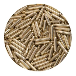 Discount BrandNewCake Sugar Rods Metallic Licht Goud 80gr.