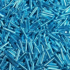 New BrandNewCake Sugar Rods Metallic Blauw 80gr.**