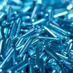New BrandNewCake Sugar Rods Metallic Blauw 80gr.**