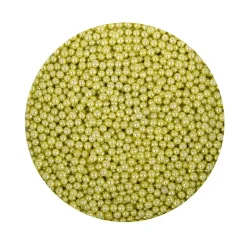 New BrandNewCake Suikerparels Metallic Goud 4mm 750gr.