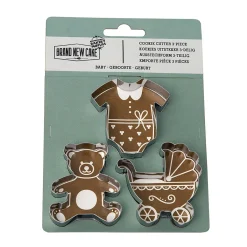 Best BrandNewCake Uitsteker Set Geboorte 3st.
