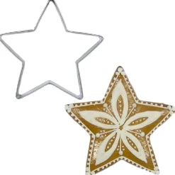 New BrandNewCake Uitsteker Ster RVS 7,5cm