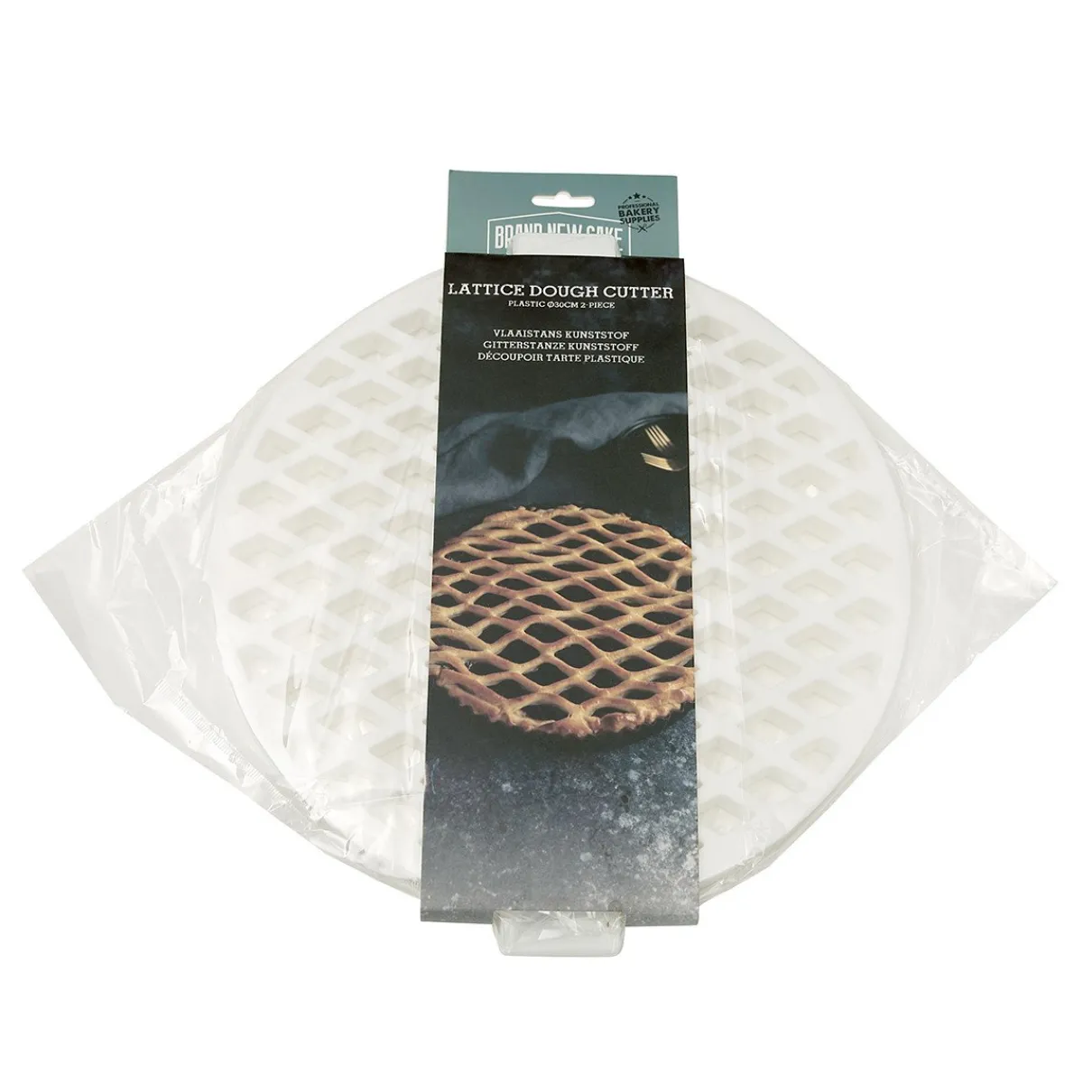 Sale BrandNewCake Vlaaistans Kunststof Ø30cm 2-delig