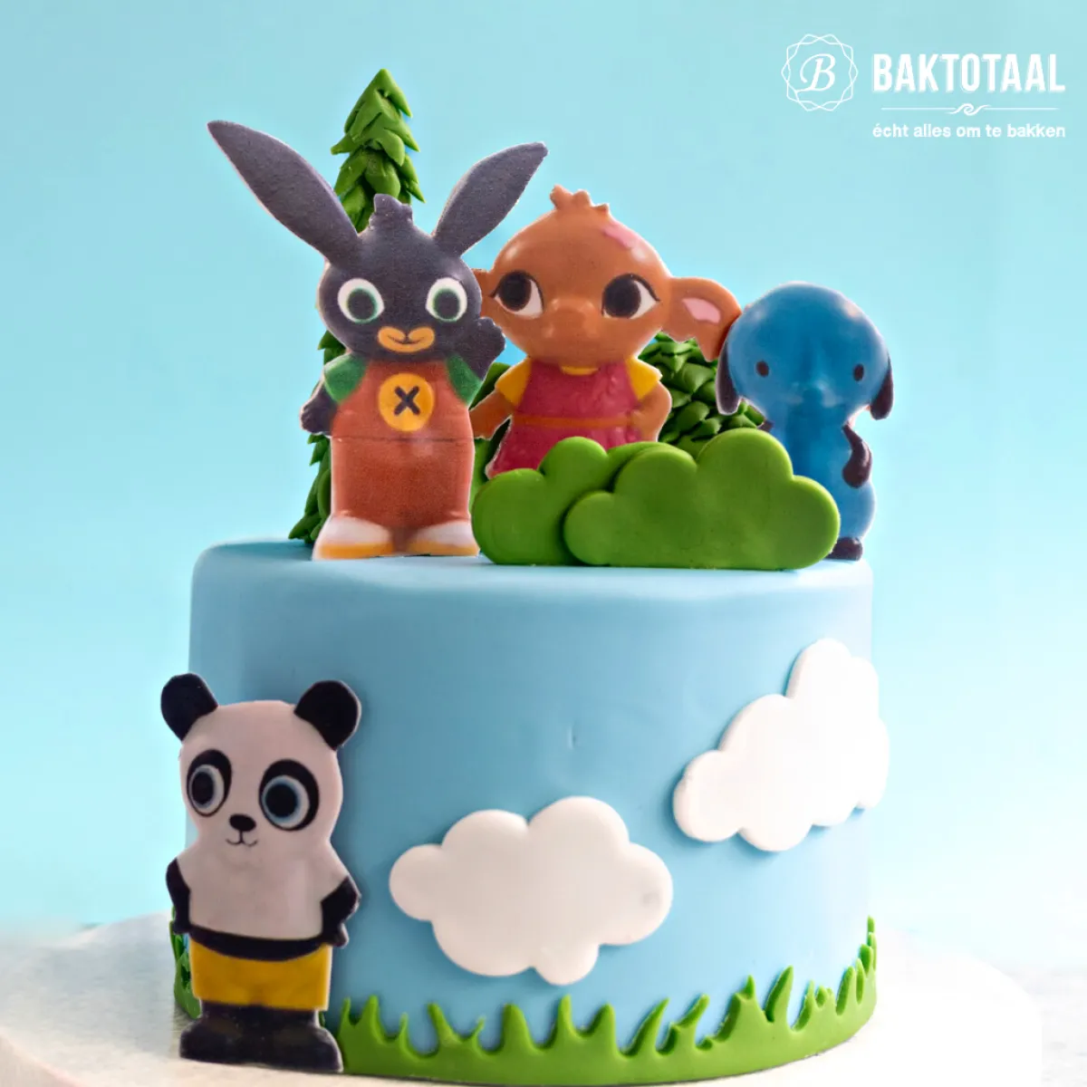 Outlet BrandNewCake Wolken & Gras Uitsteker Set/5