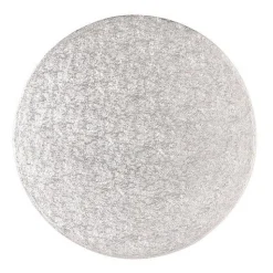 Best BrandNewCake Cakedrum Zilver Rond Ø25cm