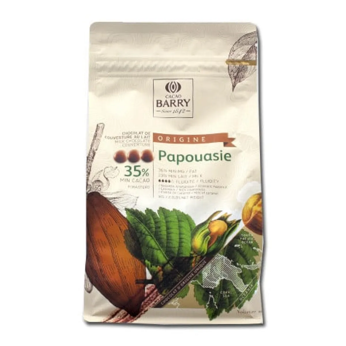 Discount Callebaut Chocolade Callets Melk Papoea (35%) 1kg