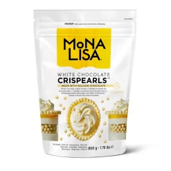 New Callebaut Chocolade Crispy Pearls Wit 800 gram