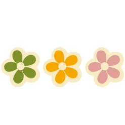 Outlet Callebaut Chocoladedecoratie Vrolijke Bloemen 2.0 308st.