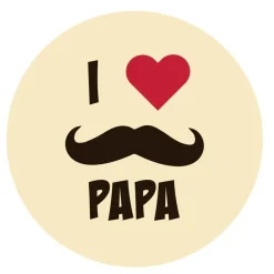 Best Callebaut Chocoladedecoratie I Love Papa 252st.