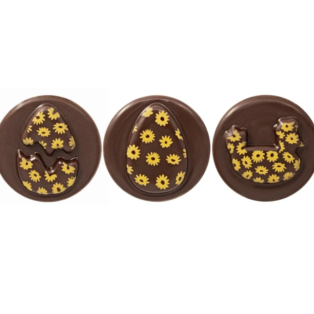 Best Callebaut Chocoladedecoratie Pasen 3D 96st.