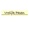 Overig Chocoladedecoratie Vrolijk Pasen 120 stuks