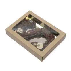 Discount BrandNewCake Chocoladeletterdoos GK7 Kraft / Goud 3st