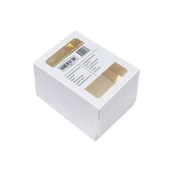 Discount BrandNewCake Chocoladeletterdoos Klein GK1 Wit / Goud 3st