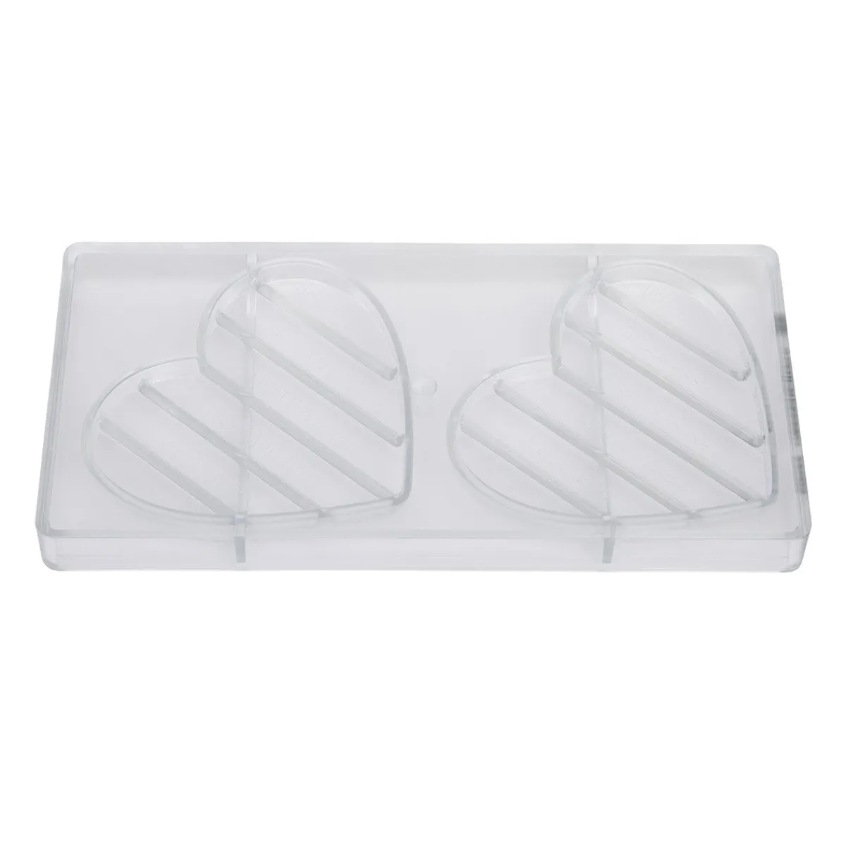 New Chocolate World Chocolademal Tablet Hart (2x) 125x110x10mm