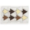 Decora Chocolademal Kerstboom (8x) 4x4,2 cm