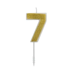 Best Overig Cijferkaars Goud Glitter #7