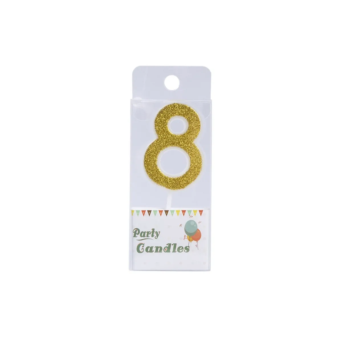 Hot Overig Cijferkaars Goud Glitter #8
