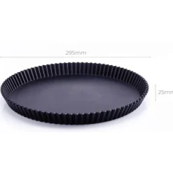 Discount Clean Baking Products CleanBaking Kunststof Vlaaipan Gekarteld Ø26,5cm