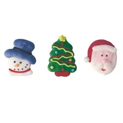 New Culpitt Suikerdecoratie Kerst (3 designs) 240st.
