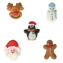 Best Culpitt Suikerdecoratie Kerstfiguurtjes 200st.
