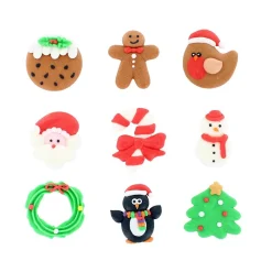 Clearance Culpitt Suikerdecoratie Kerstmis 35mm 90st.