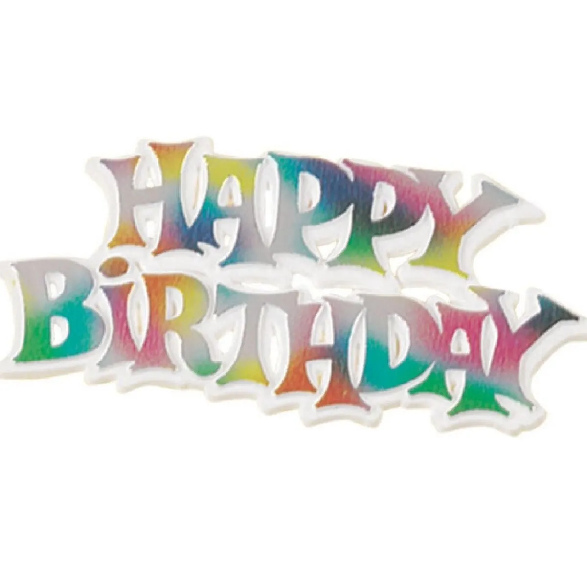 Discount Culpitt Taarttopper Happy Birthday Multi 7,5cm 50st.**