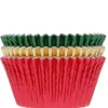 House of Marie Cupcake Vormpjes HoM Folie Kerst 51x38mm. 36st.