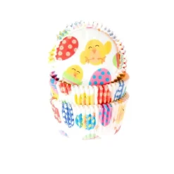 Outlet House of Marie Cupcake Vormpjes HoM Paaskuiken 50x33mm. 50st.