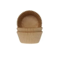 Sale If You Care Cupcake Vormpjes Kraft Ongebleekt 50x35mm 60st.