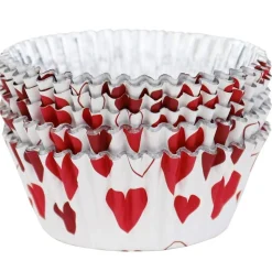 Outlet PME Cupcake Vormpjes Hartjes 30 stuks