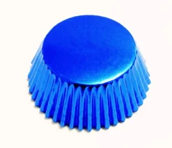 Online PME Cupcake Vormpjes Metallic Blauw 30 stuks